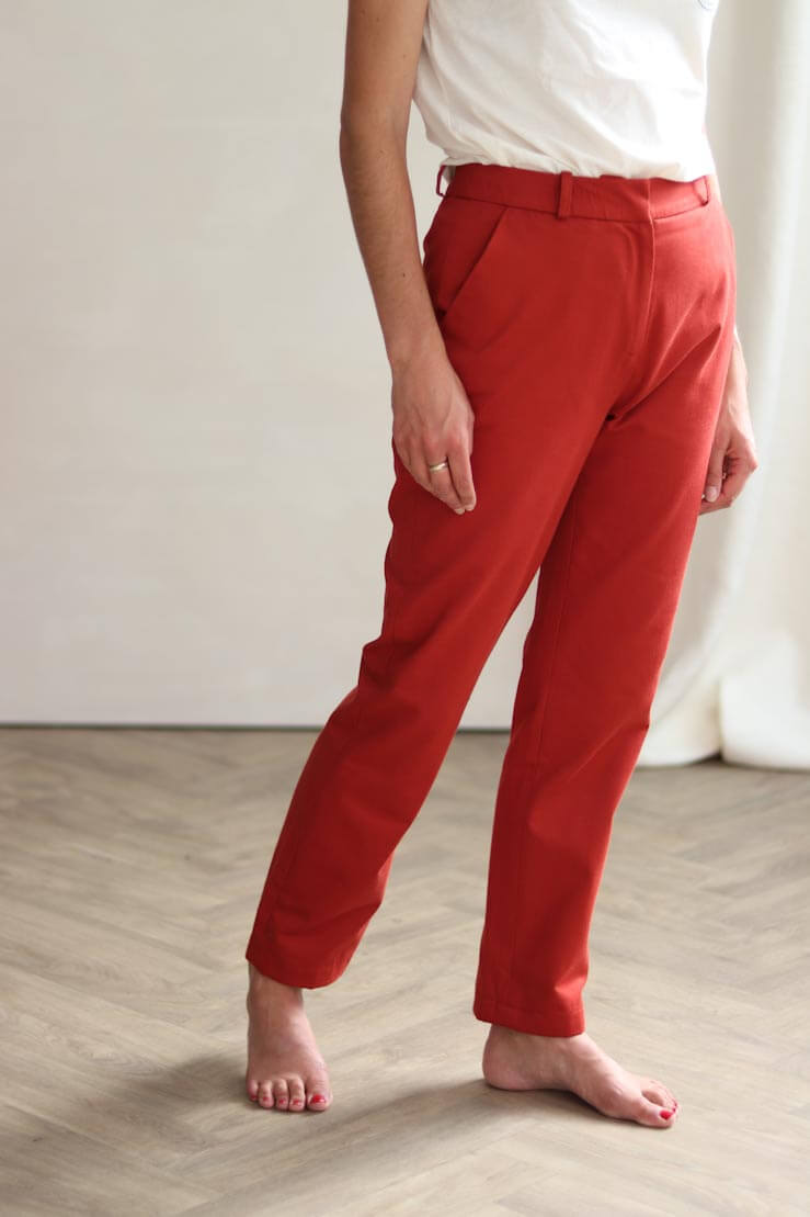 Pantalon matiÃ¨re upcyclÃ©e - L'Authentique