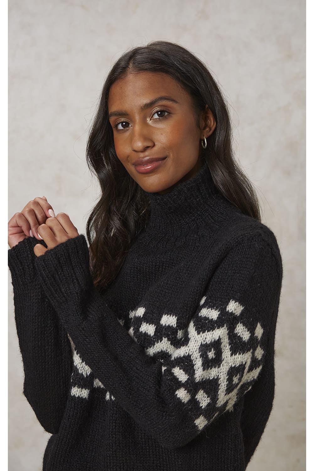 Pull laine biologique - Eli Fairisle