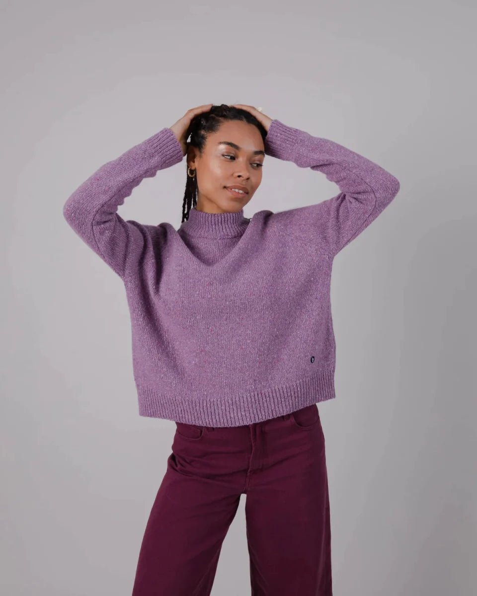 Pull matiÃ¨res recyclÃ©es - cropped sweater