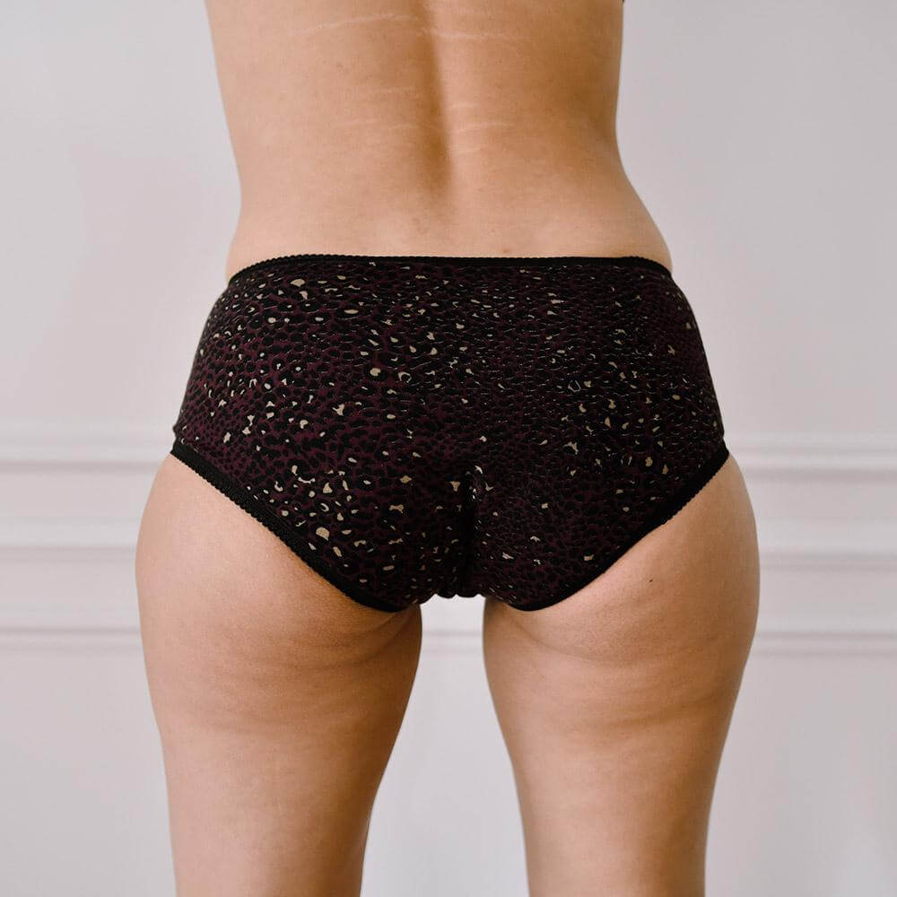 Shorty menstruelle coton biologique - Sixtine