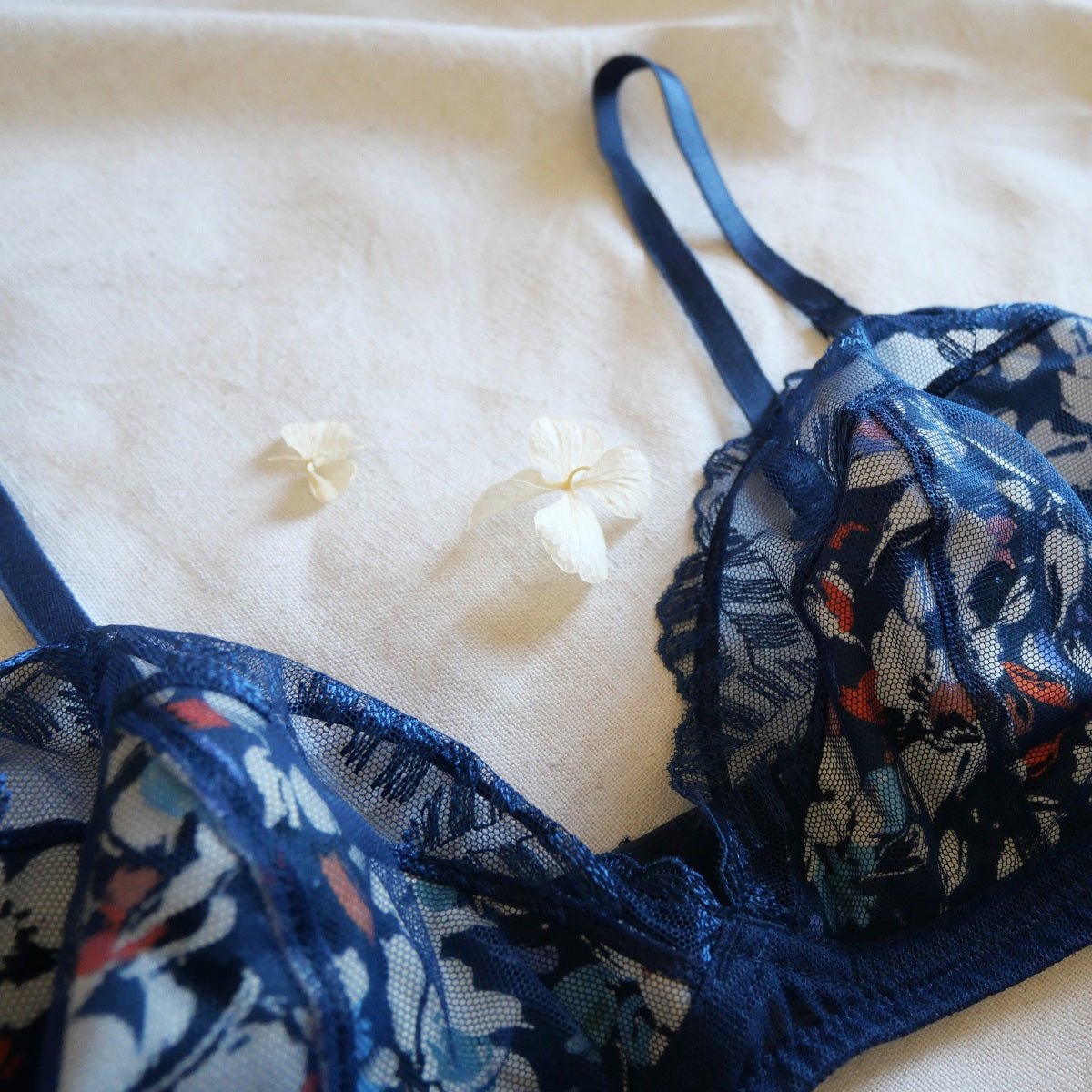 Soutien-gorge en fibres recyclÃ©es - Sans Armature imprime