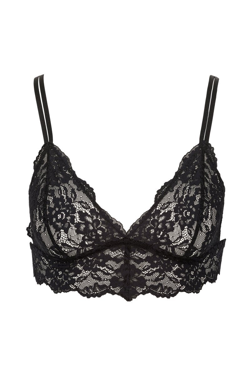 Soutien-gorge Triangle fibres recyclÃ©es - Imai - noir