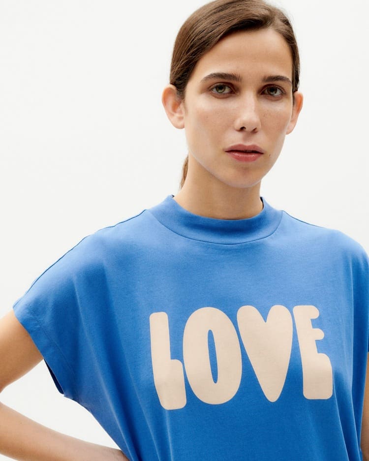 T-shirt coton biologique - Love volta