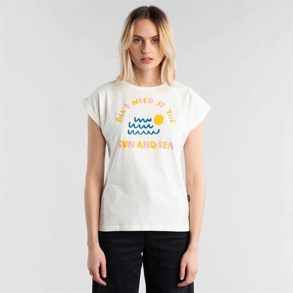 T-shirt Sun en coton bio - Visby