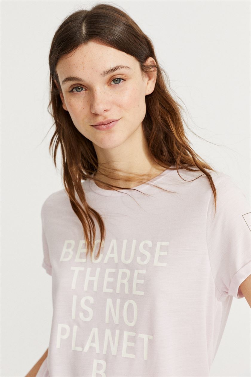 T-shirt tencelÂ® - There Is No Planet B