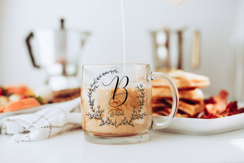 Set personalized Mrs and Mrs Initial Mug, Future Mrs Monogrammed Coffe –  LisbonBlue