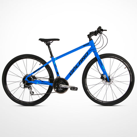 دراجة هوائية بلون أزرق 