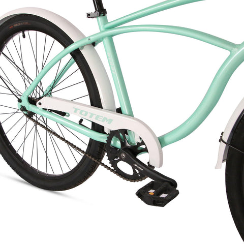 عجلة دراجة هوائية خضراء 