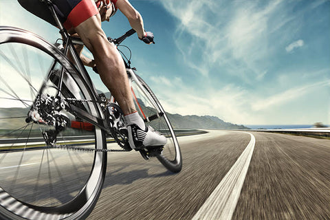 The benefits of a bicycle for the muscles of the legs