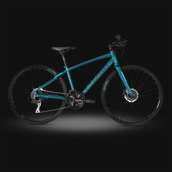 Hybrid X3E Light Blue sports bike Bicycle shops in Riyadh