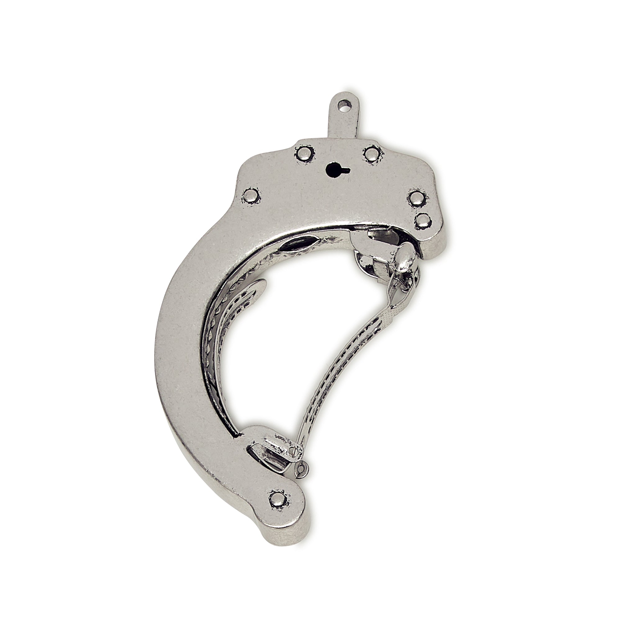Heaven by Marc Jacobs - Women's Handcuff Ponytail Clip - (Aged Silver ...
