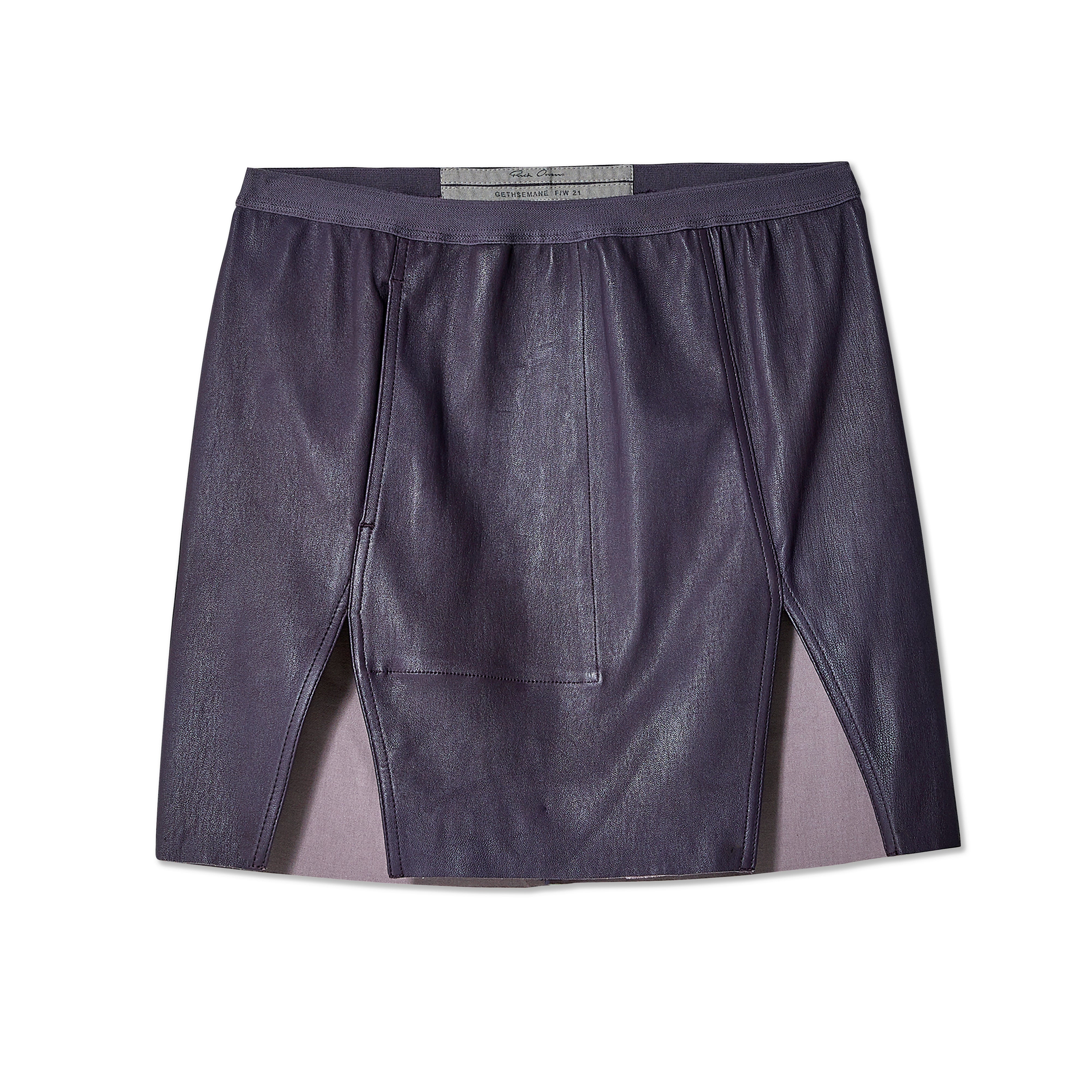 Rick Owens Women'S Sacrimini Mini Skirt (Eggplant) | Dover Street Market New York E-Shop – DSMNY