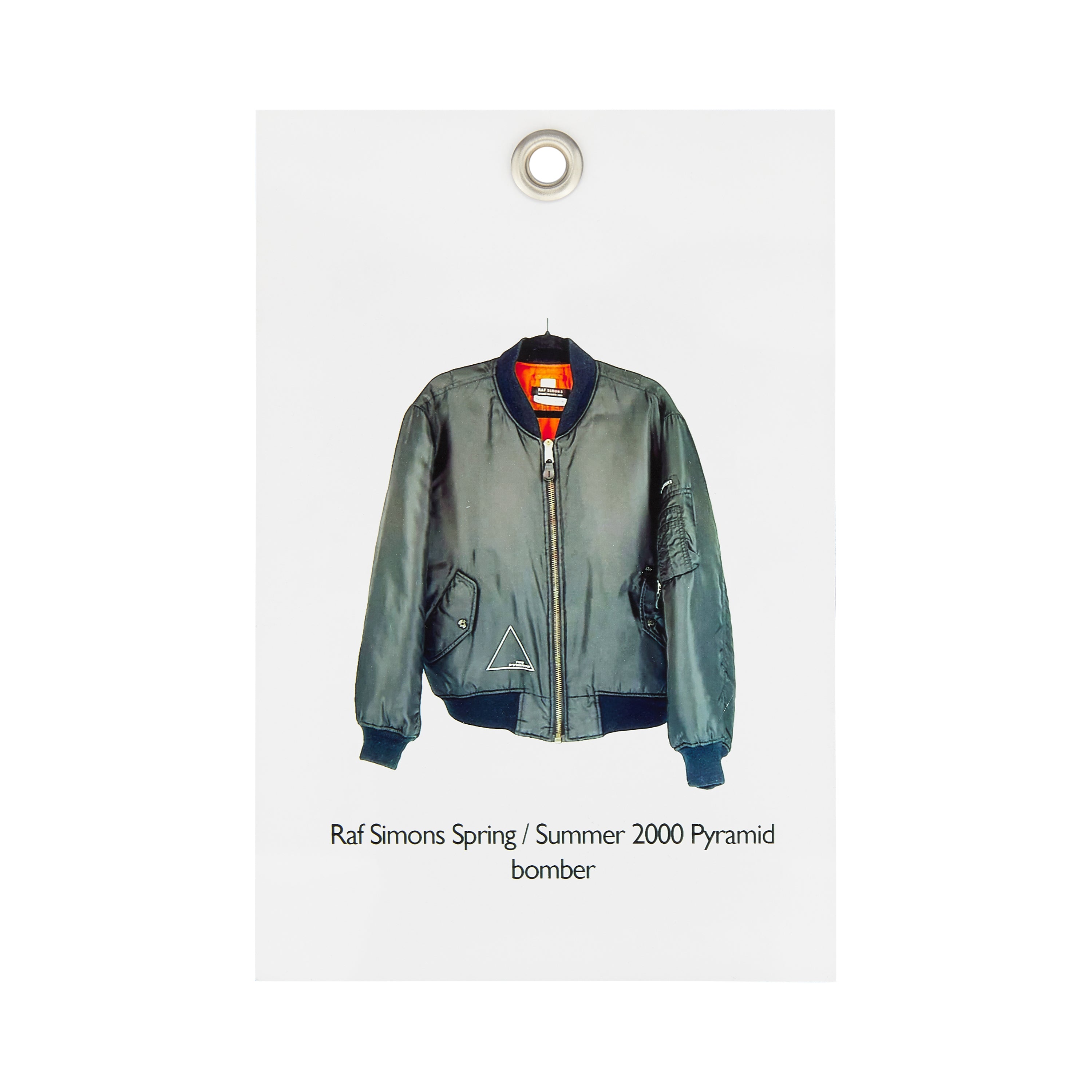 David Casavant Archive - Men’s Raf Simons Pyramid Bomber Spring/Summer 2000  - (Black)