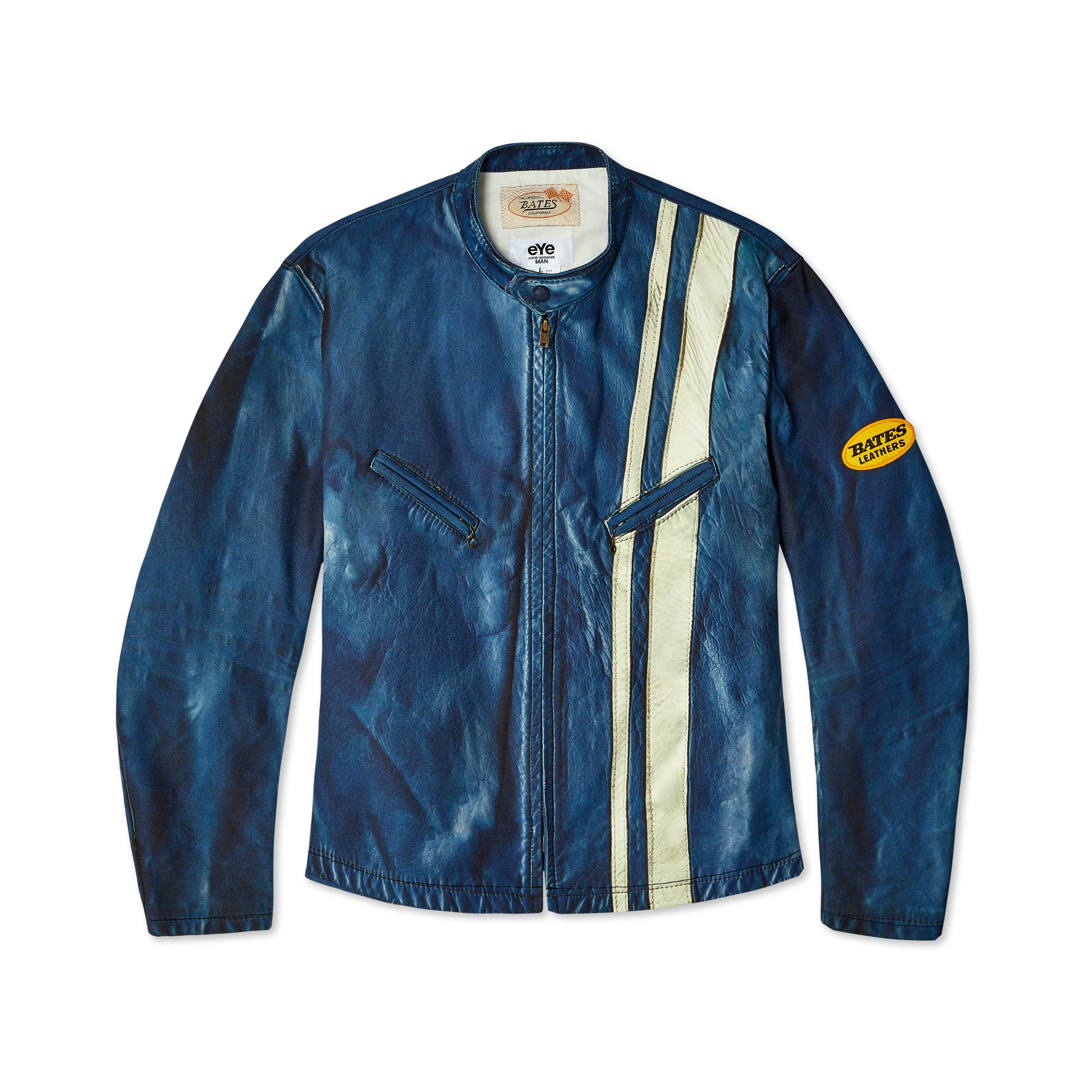 Junya Watanabe MAN - Bates Stripe Print Jacket - (Blue/White)