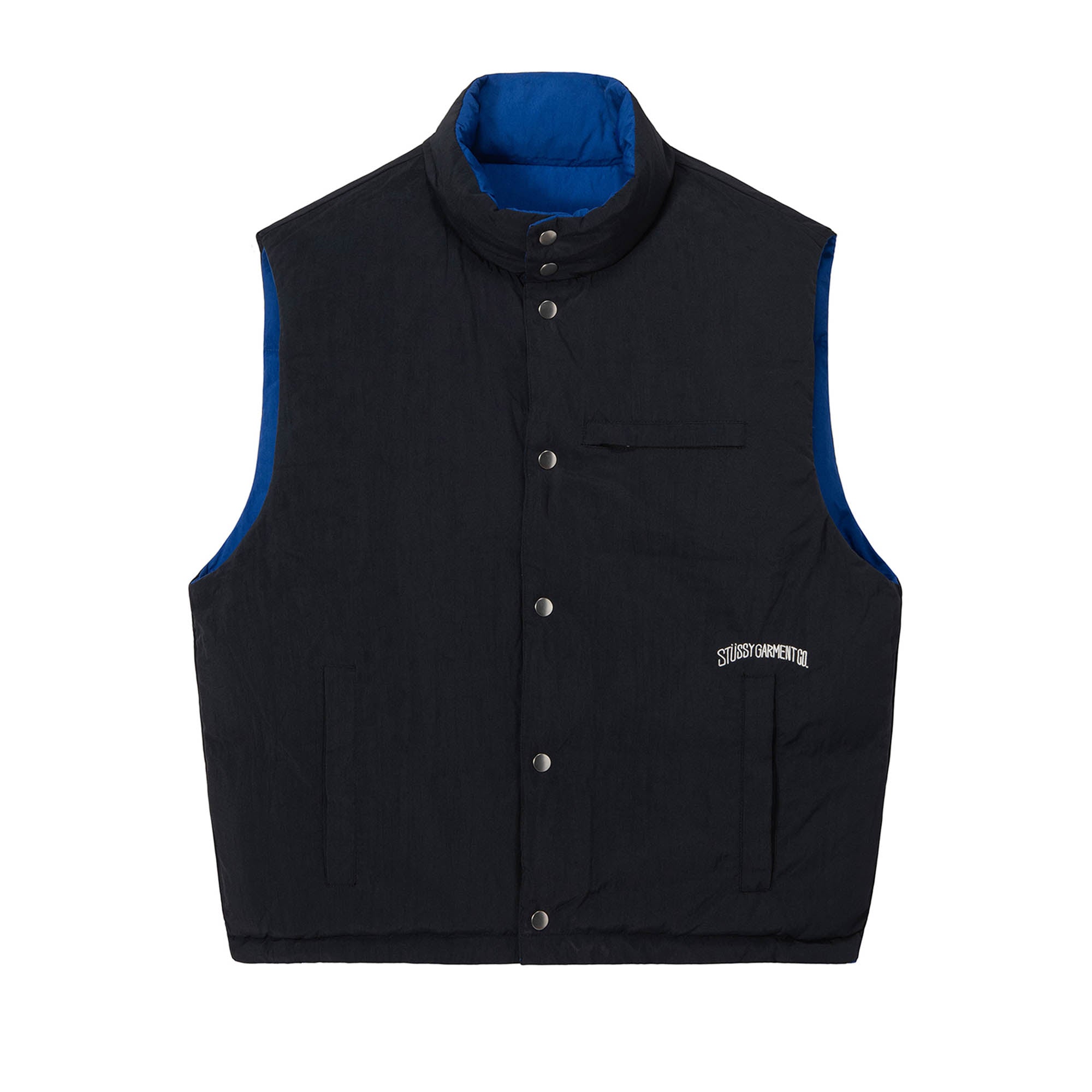 Stüssy - Rev. Down Workgear Vest - (Royal Blue/Black) – DSMNY E-SHOP