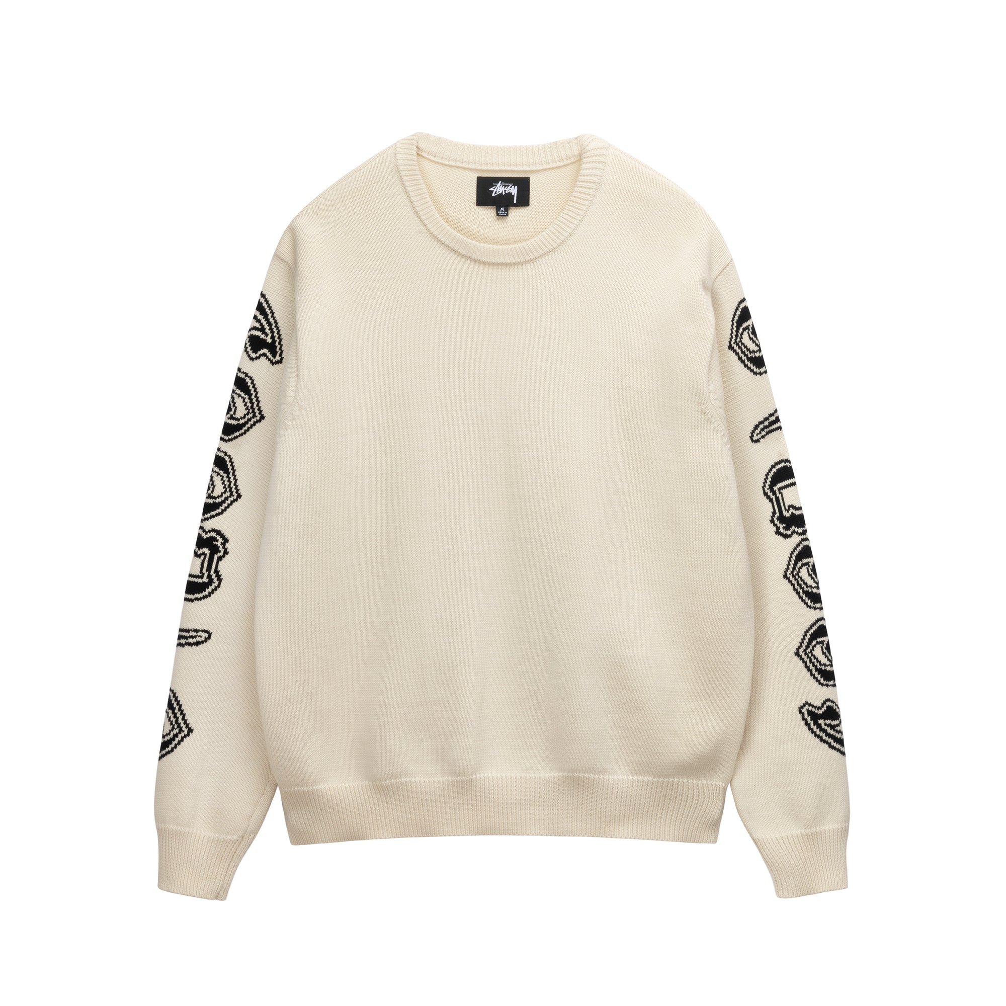 国内正規品 Stussy SLEEVE LOGO SWEATER 白 L | southbayplanning.com