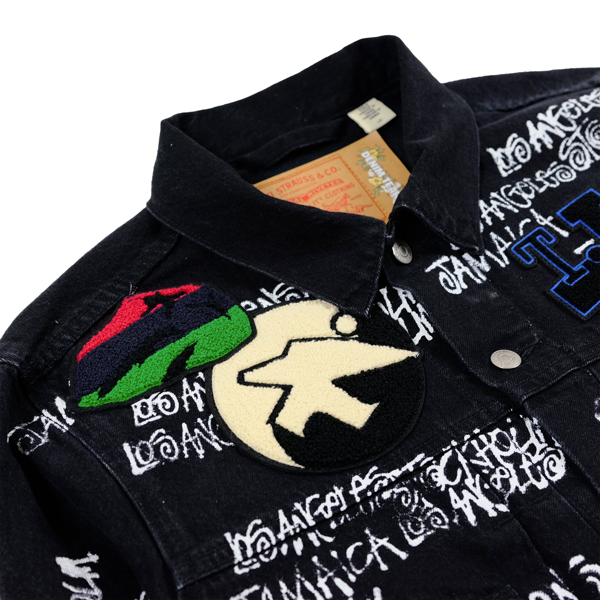 Denim Tears - Stüssy x Our Legacy Levi’s Type 2 Trucker Jacket - (Black)