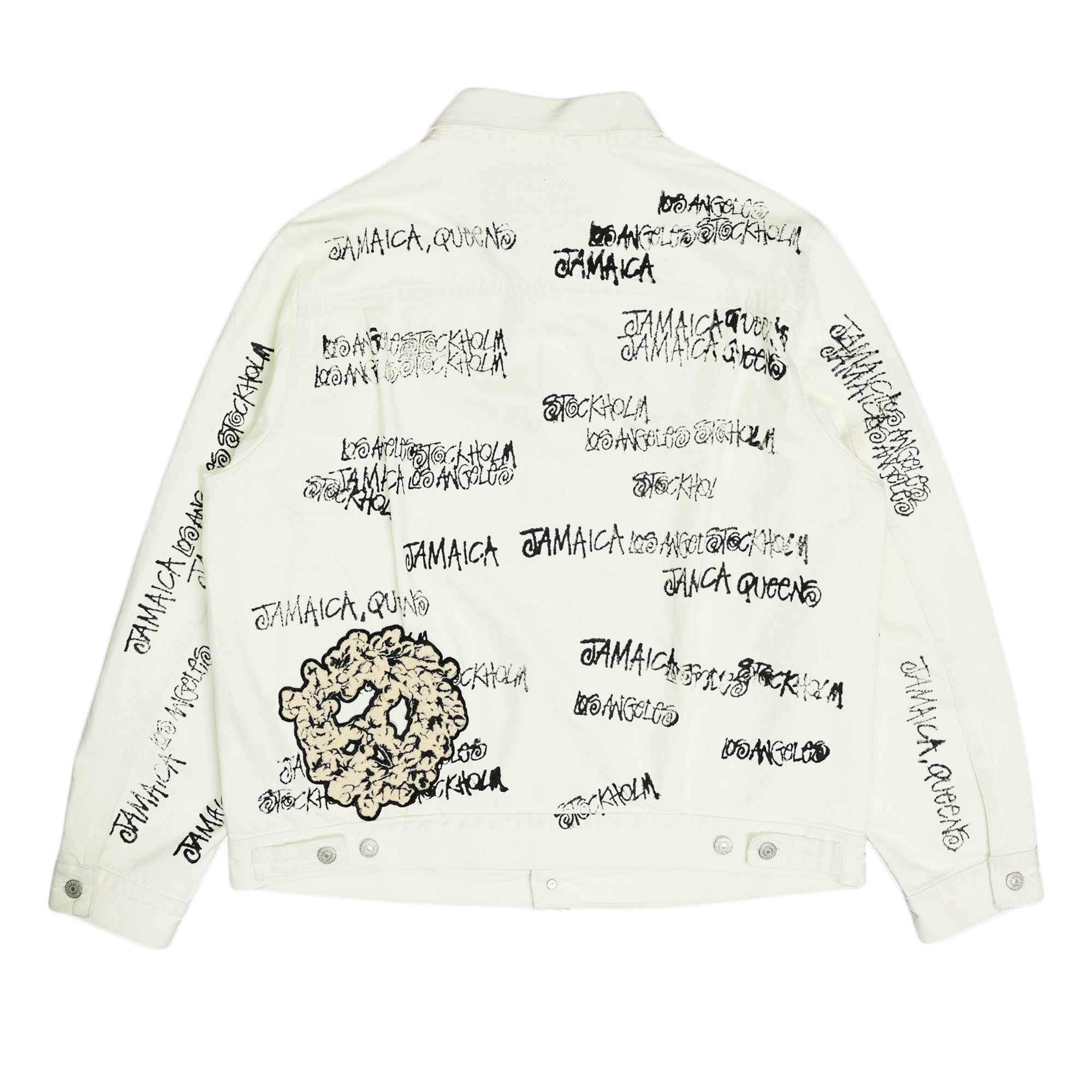 Denim Tears - Stüssy x Our Legacy Levi’s Type 2 Trucker Jacket - (White)