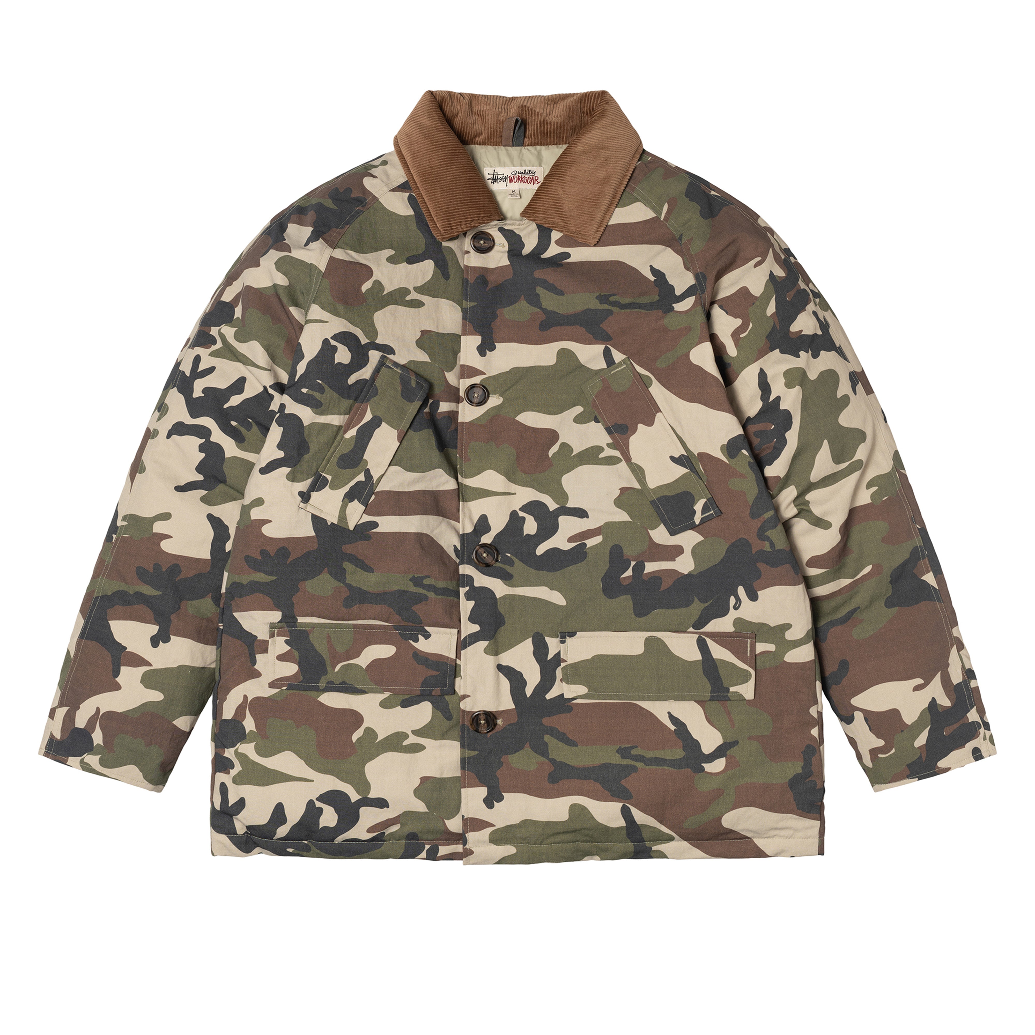 Denim Tears x Stüssy Ripstop Camouflage Army Jacket (Camouflage ...