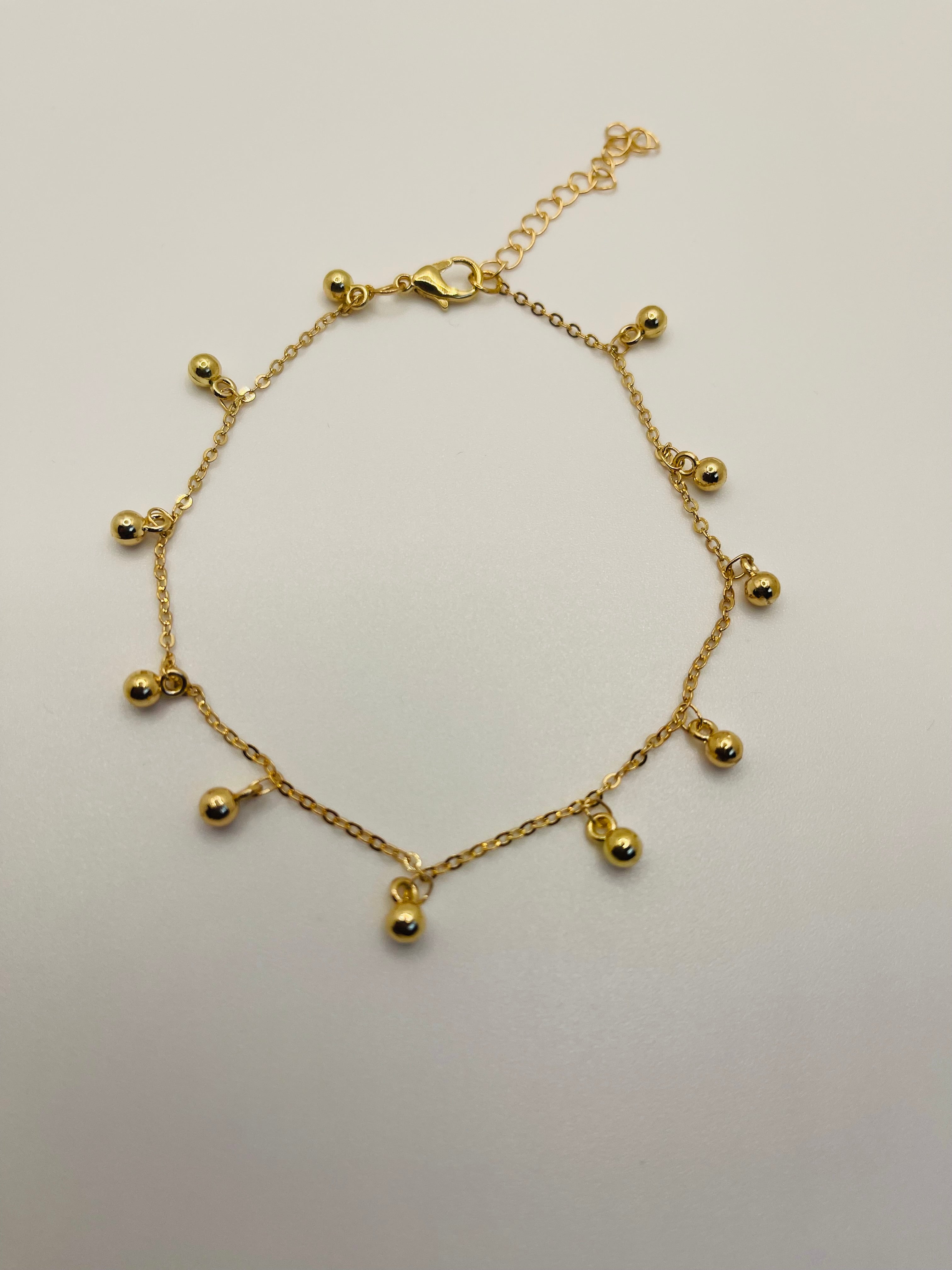 Gold Ball Chain Anklet