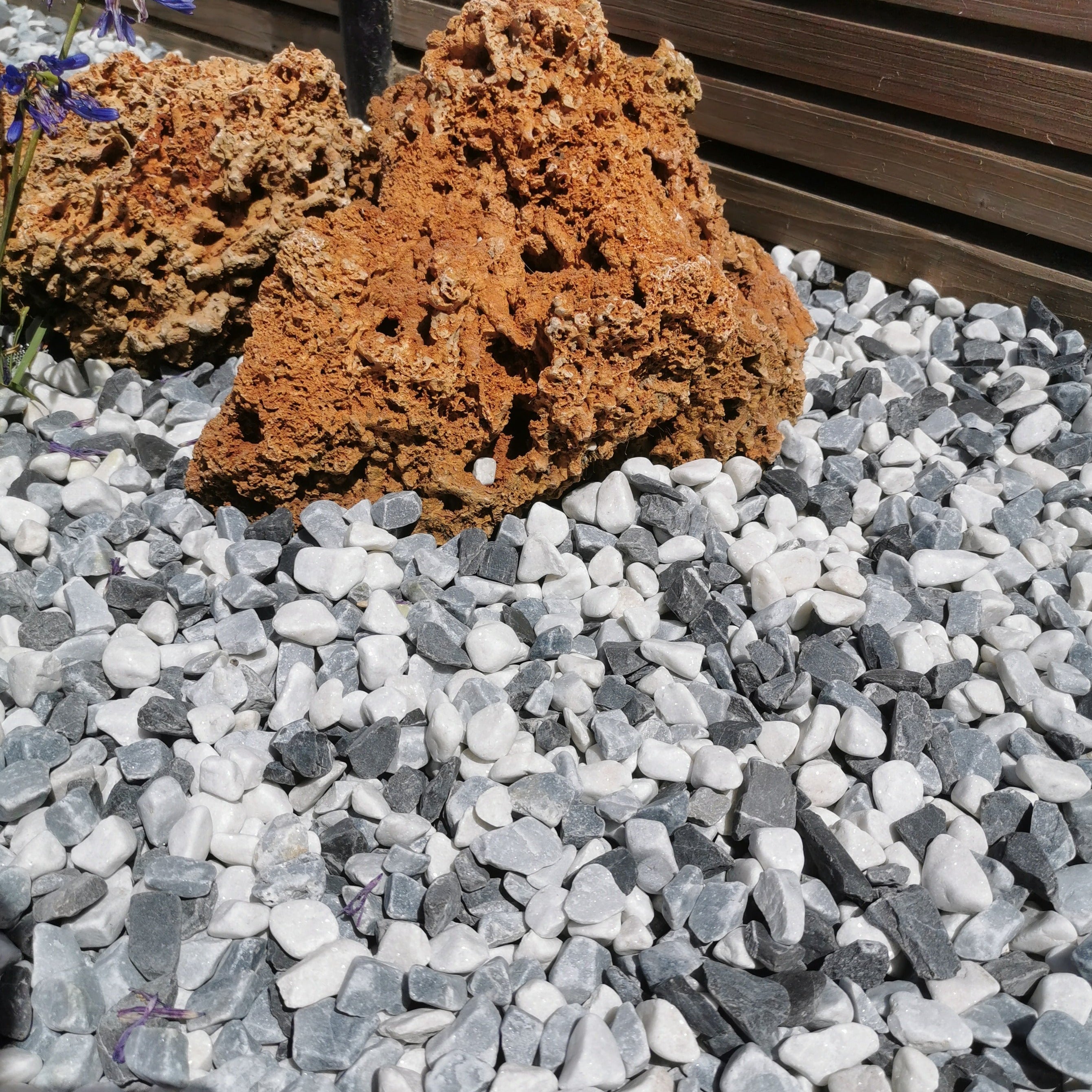 TODOSTONES Piedra para Jardin Canto Rodado Saco Blanco Especial (99%) (5  Kg, Tamaño: 20-40mm) : : Salud y cuidado personal