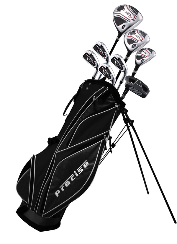 PreciseGolf Co. Precise X7 Junior Complete Golf Club Set for Children Kids Blue Ages 9-12 Right Hand