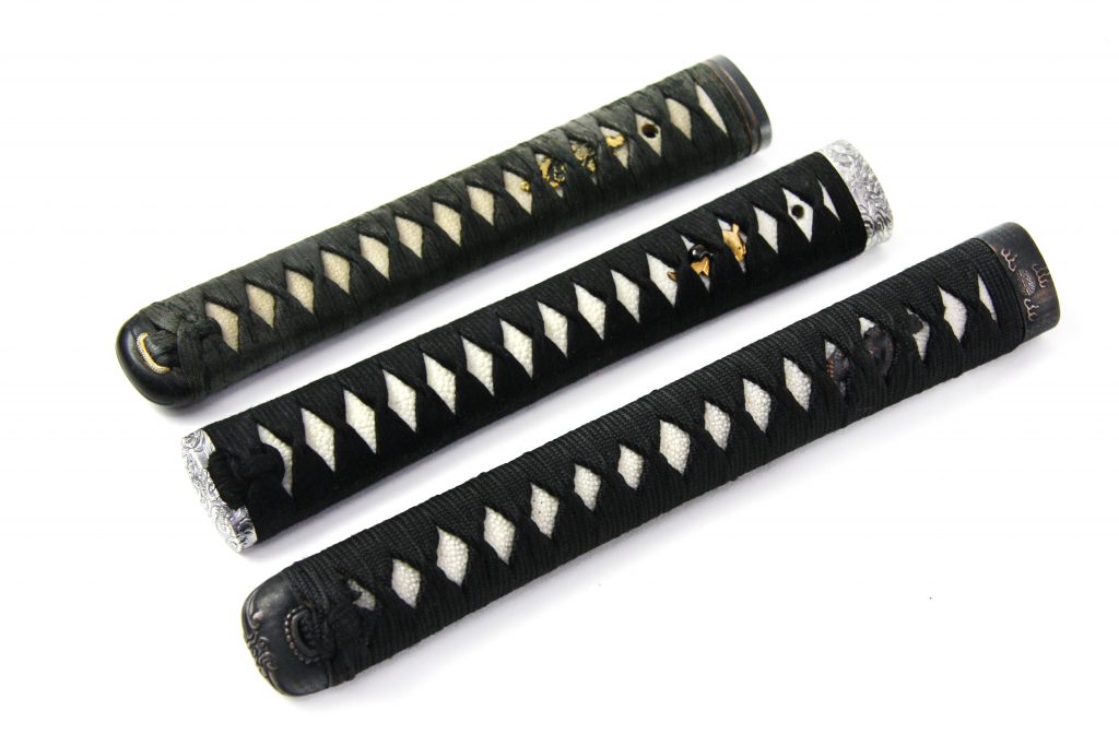 Is leather a good tsuka-ito (hilt/handle) wrap material for a