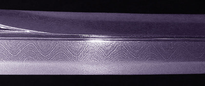 Close-up of Japanese sword