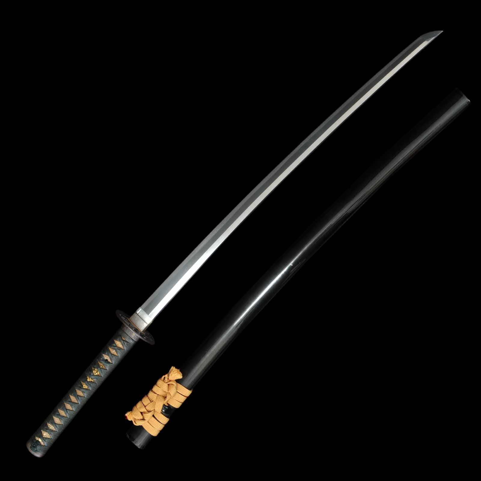 Katana - Shigetsugu - NBTHK Hozon Certificate - Uchigatana Koshirae - Ubu Nakago - Shinshinto Era - Tokyo 228407 - TOZANDO KATANA SHOP product image