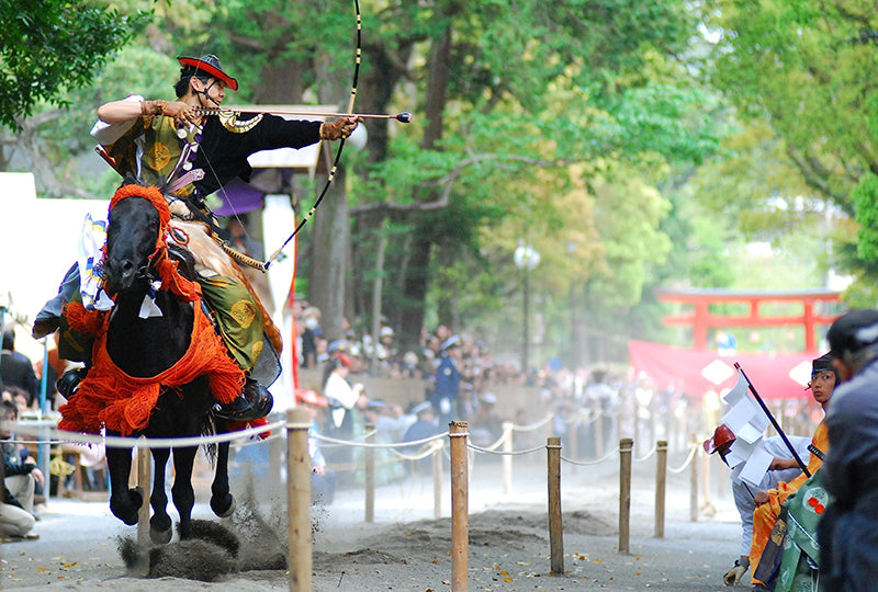 Yabusame Japanese horseback archery