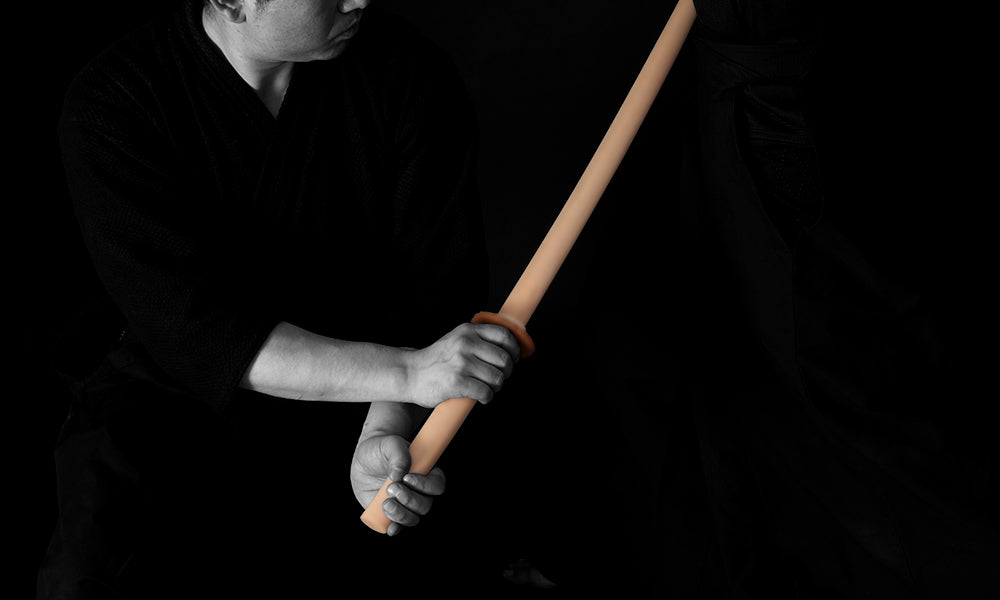 Kendo Kata performance with bokken