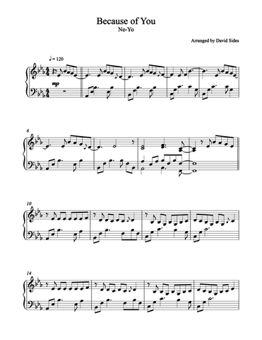Piano Sheet Music By David Sides – David Sides Enterprises, Inc.