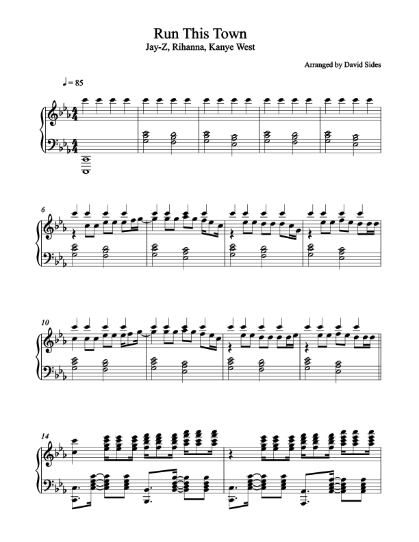 Kansas Play the Game Tonight Sheet Music in D Minor - Download & Print -  SKU: MN0098975