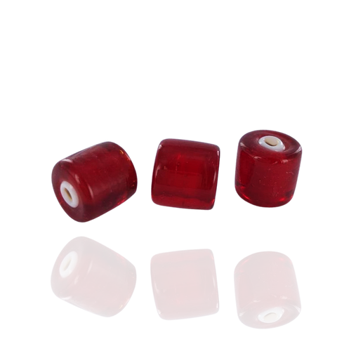 Kralen voor Surinaamse sieraden 11mm rood