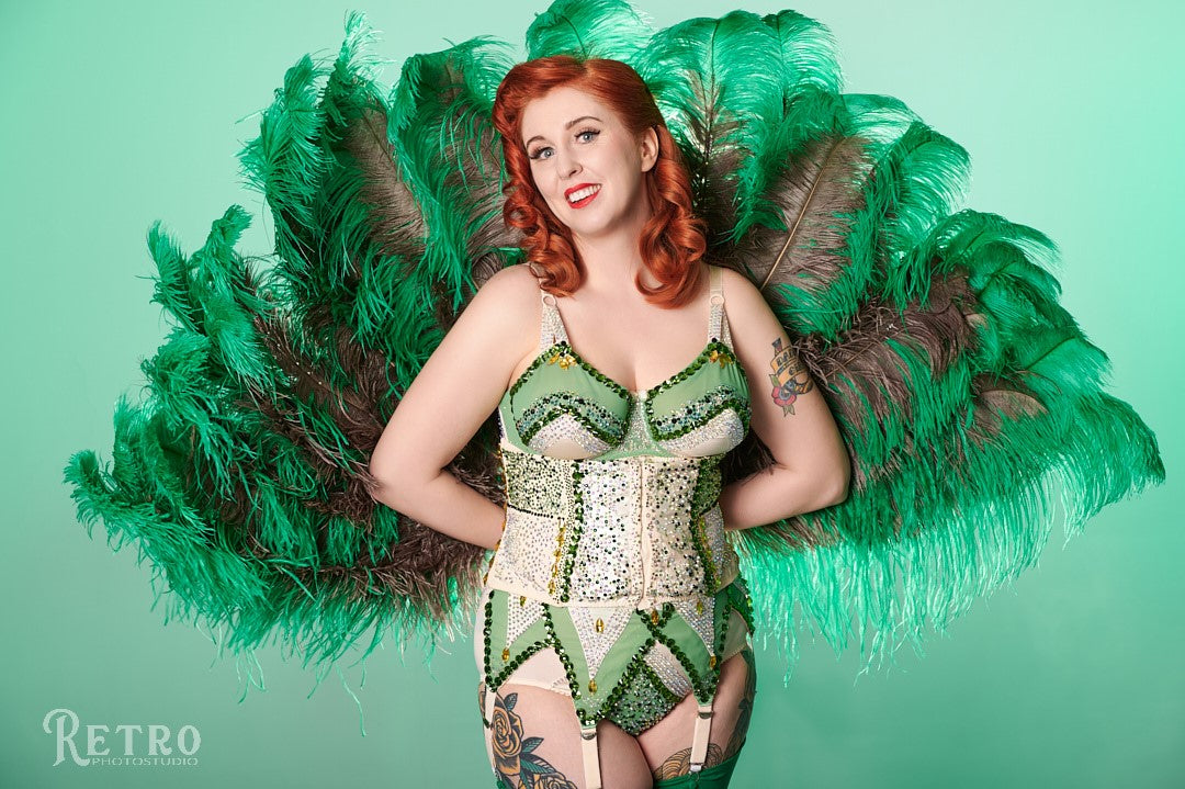 The inspiration behind my dazzling burlesque costumes by Miss Ginger S
