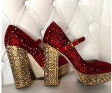 sparkly shoes