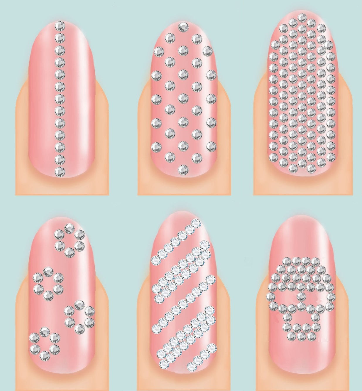 Ultimate Guide: Choosing and applying rhinestones for nail art