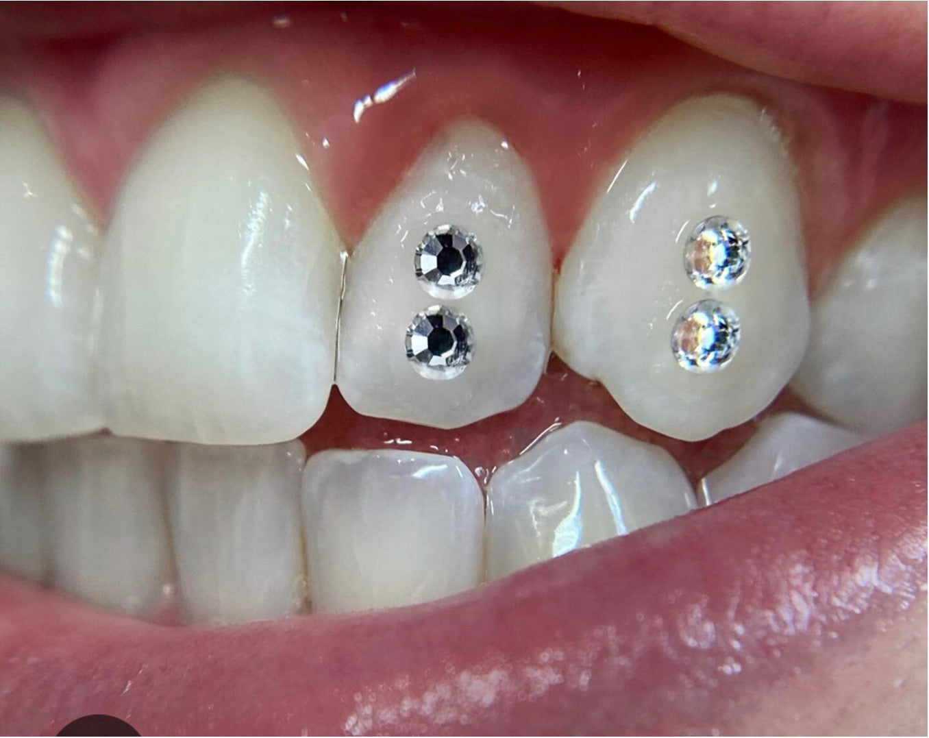 Cover Me Chic Esthetics - Now offering REAL Swarovski tooth gems for teeth.  💎❄️ Book your appointment or add it on to anyone off your services today.  • • Can last up