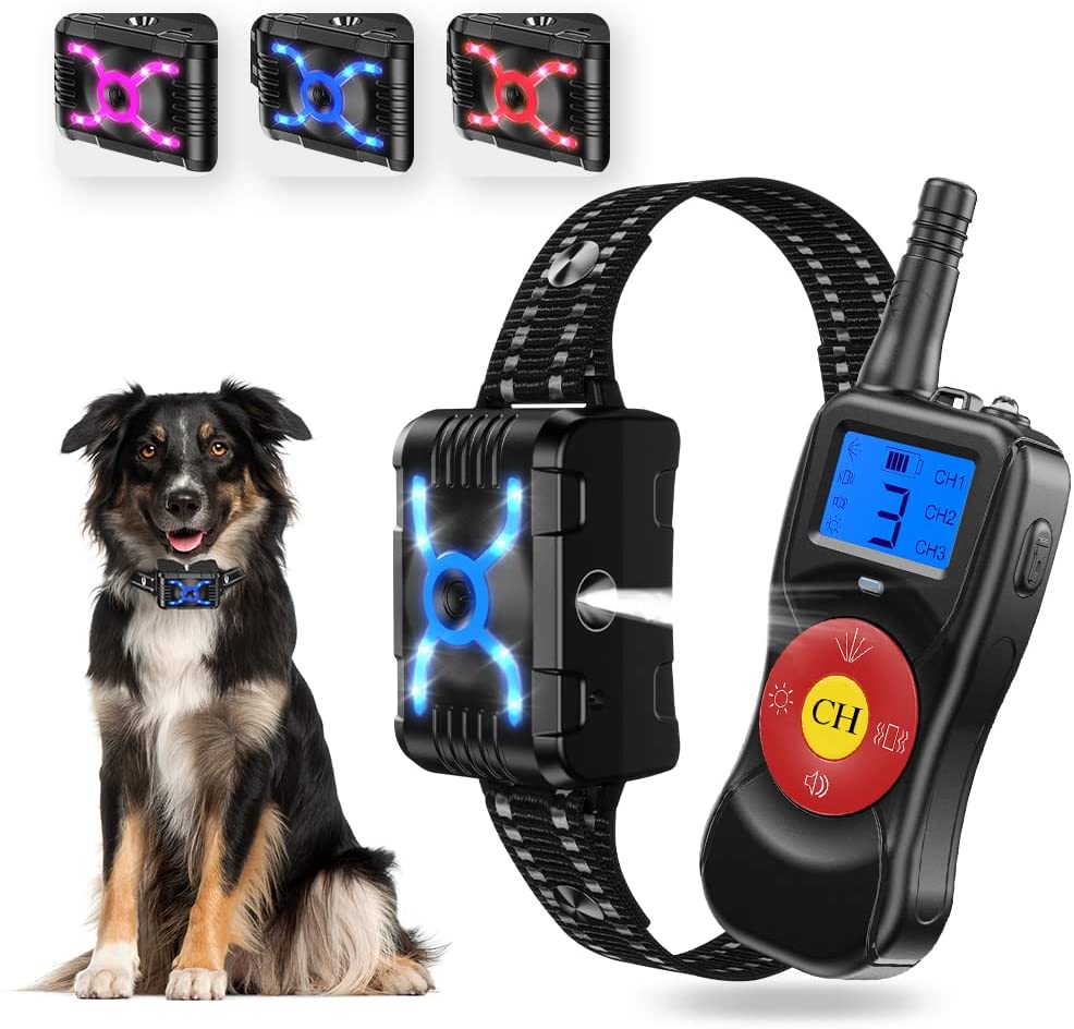 Citronella Spray Stop Barking Collar with Remote, Dog Training Collar