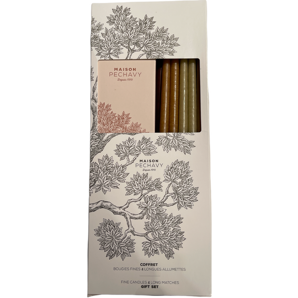 Coffret Bougies fines & allumettes longues