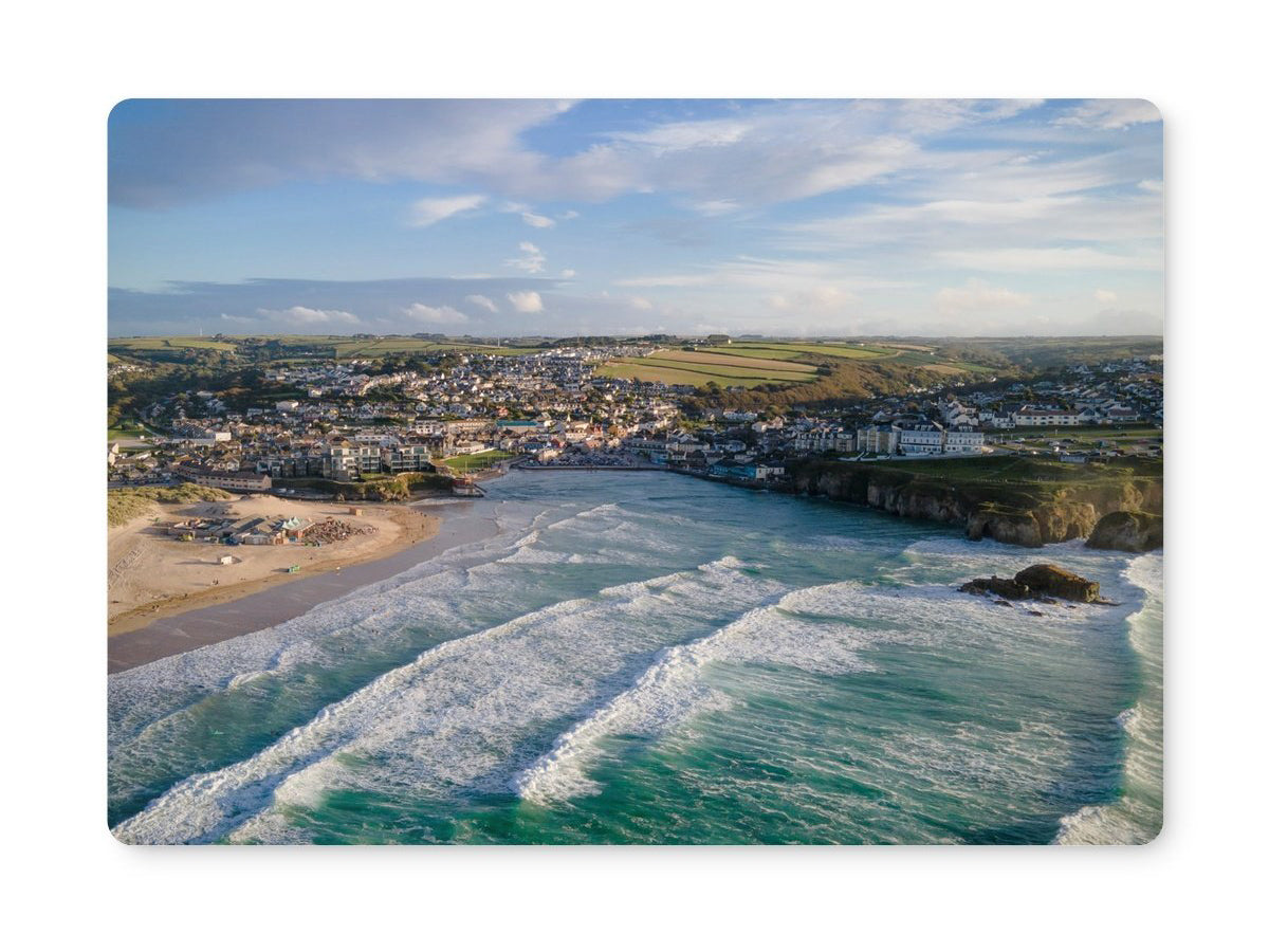 perranporth beach placemat