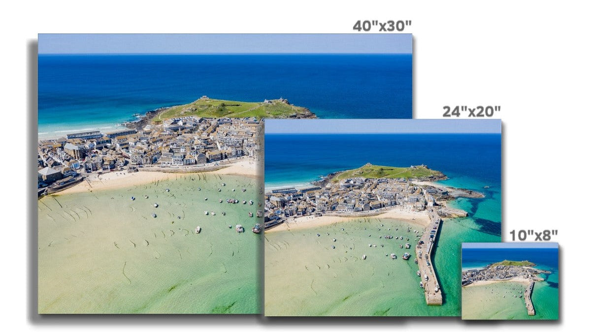 st ives canvas sizes