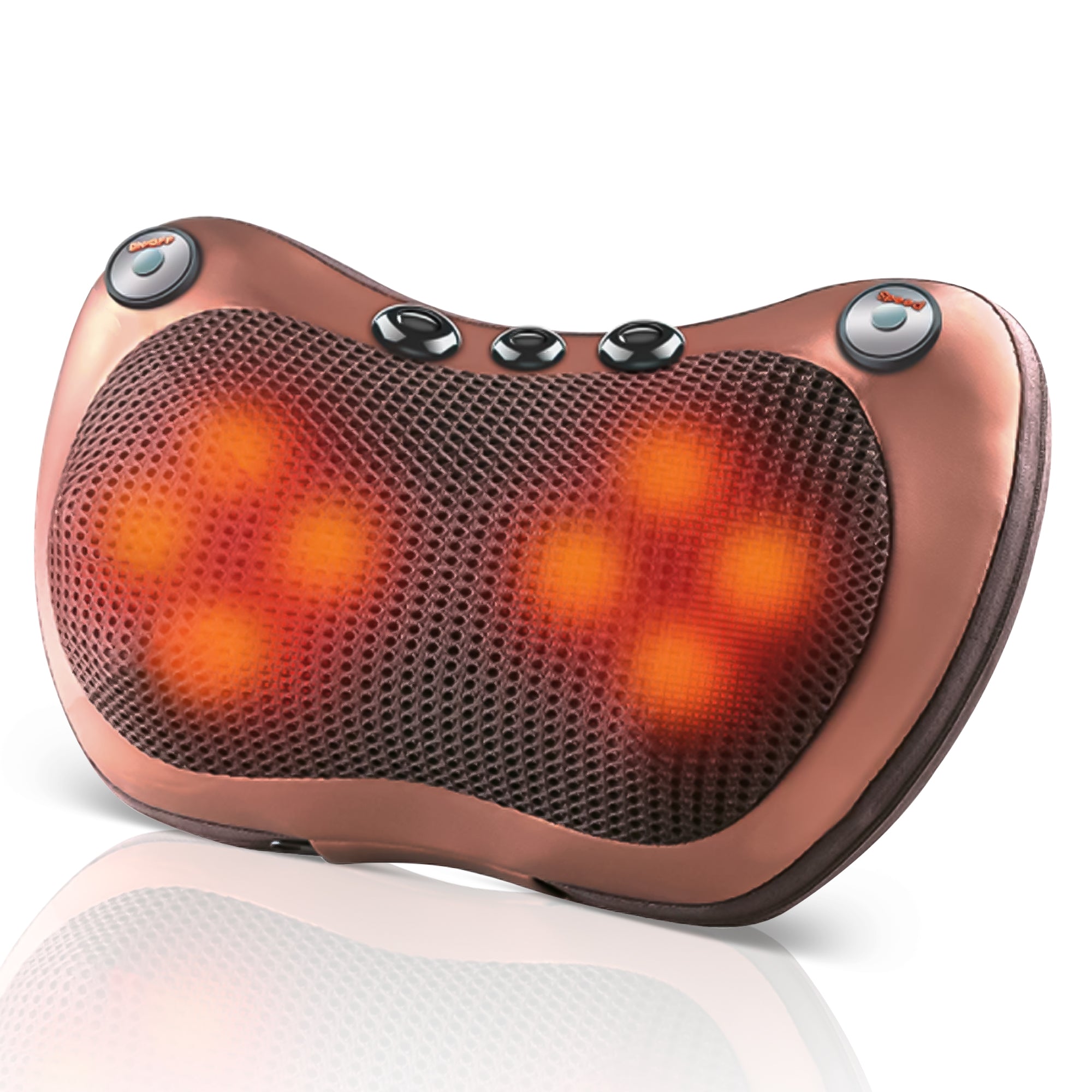 Image of Shiatsu Neck & Back Massager (Heated Massage Pillow)