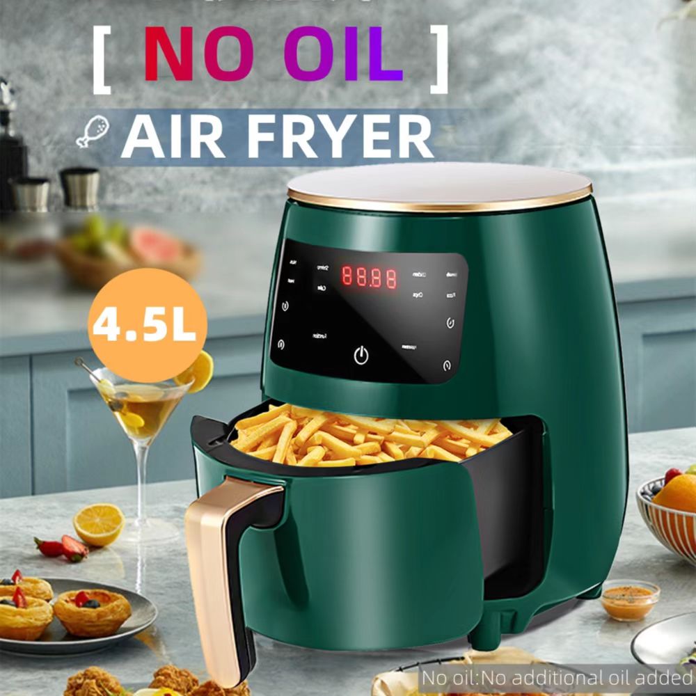 Image of Air Fryer | Black | 4.5L / 1,400W All-In-One Machine