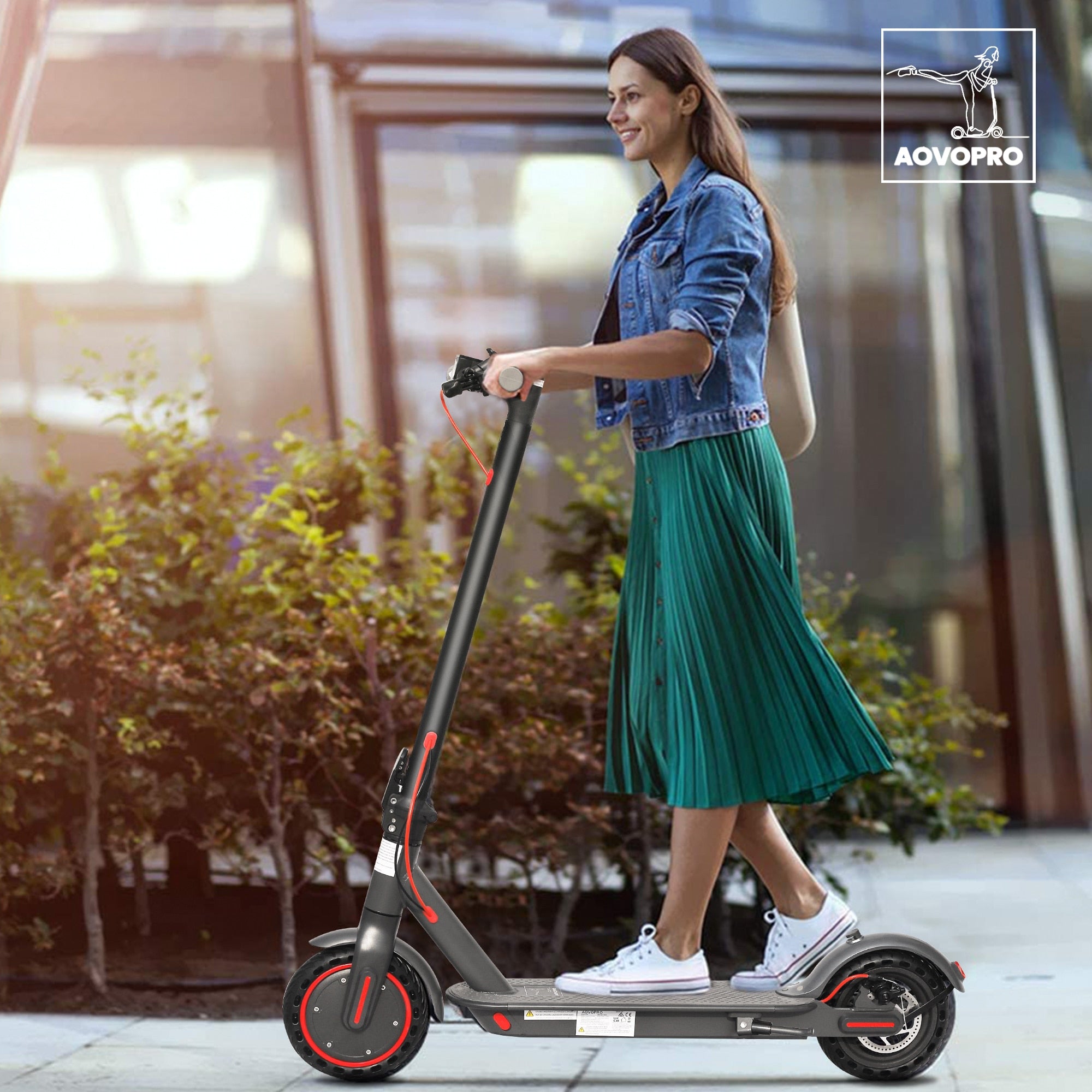 Image of Powerful 350W Electric Scooter | Anti-Skid Technology
