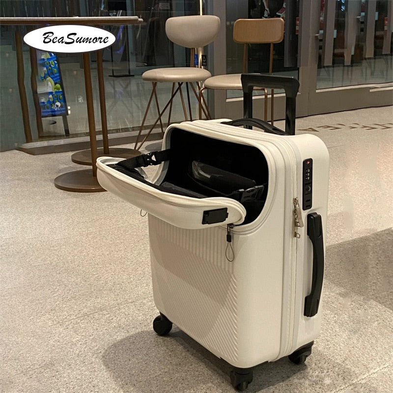 Image of Futuristic Luggage | USB Compatible Suitcase