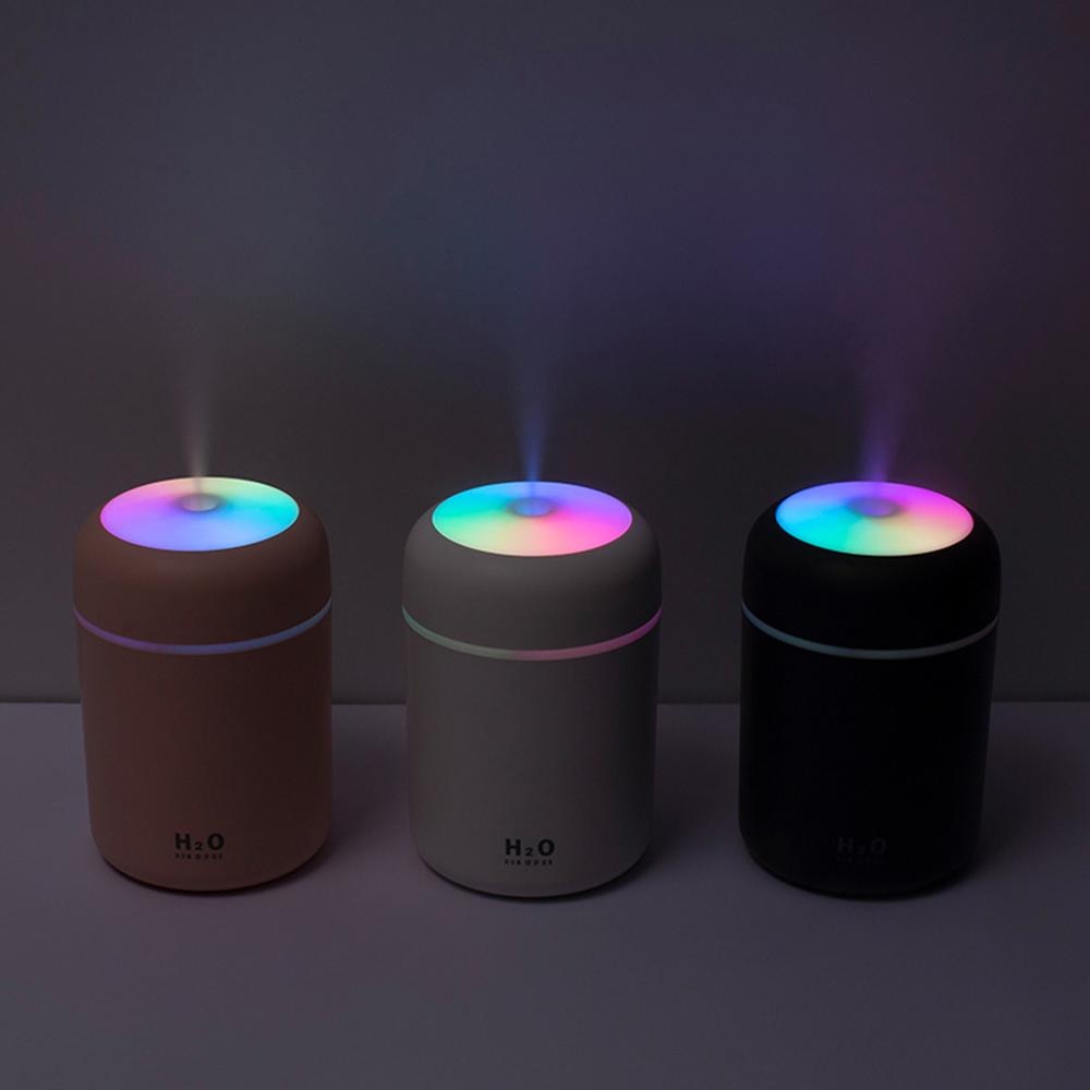 Image of Mini Air Humidifier | 300ml | With Multi-Colored Atmospheric Lighting