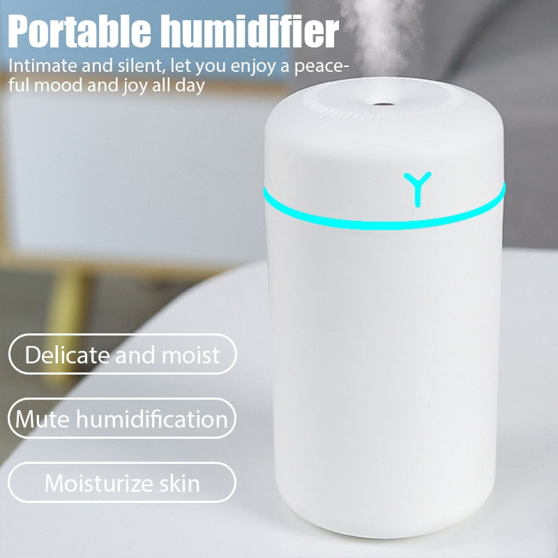 Image of Portable Humidifier | 420ml | 360℃ Cool Mist Sprayer