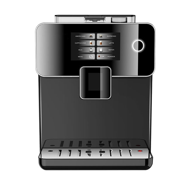 Image of Automatic Espresso Machine | With Built-In Coffee Beans Grinder And Milk Foam Frother