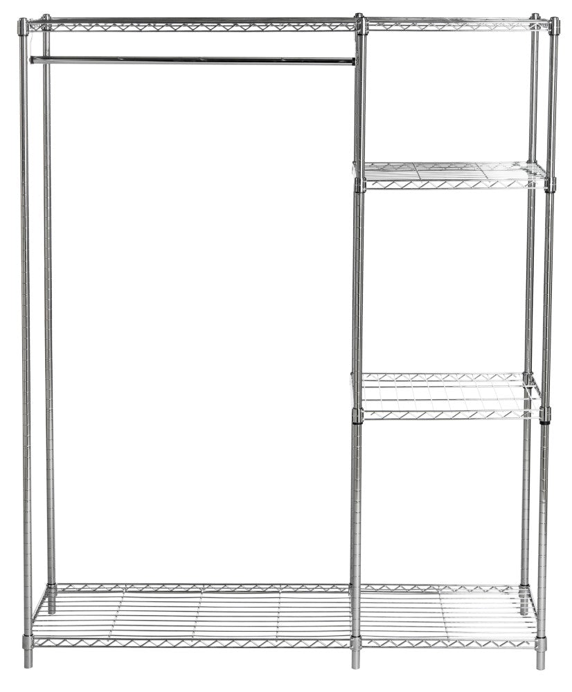 Eliza 59" Adjustable Wardrobe Rack